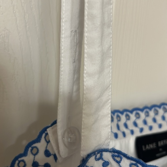 Lane Bryant cotton babydoll blouse - Picture 4 of 10